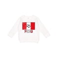 thumbnail image 1 of Inktastic Peruvian Soccer Toddler Sweatshirt, 1 of 4