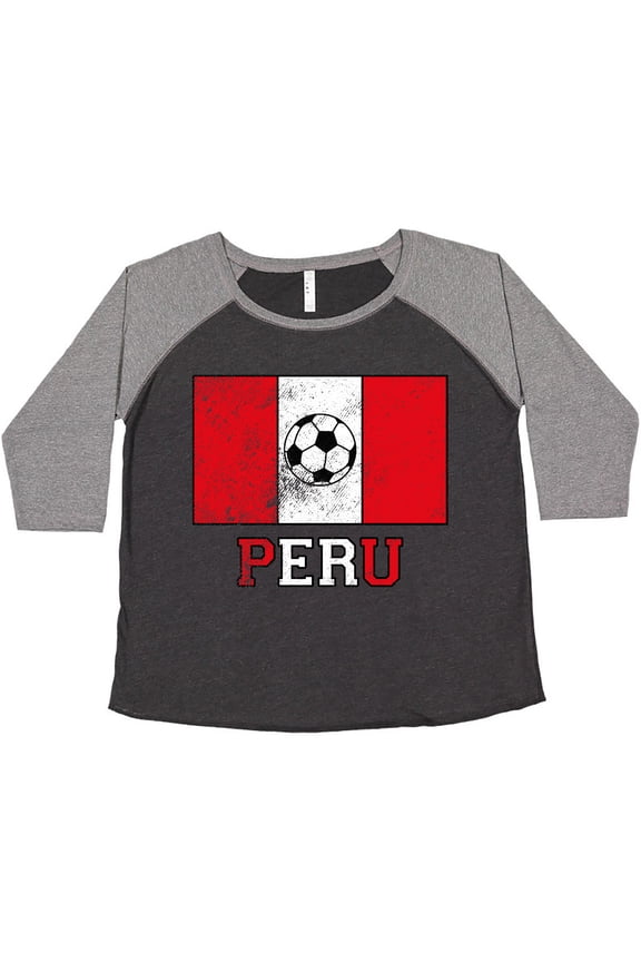Peruvian Soccer Women's Plus Size T-Shirt