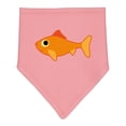 thumbnail image 1 of Inktastic Pet Goldfish Baby Bandana Bib, 1 of 4