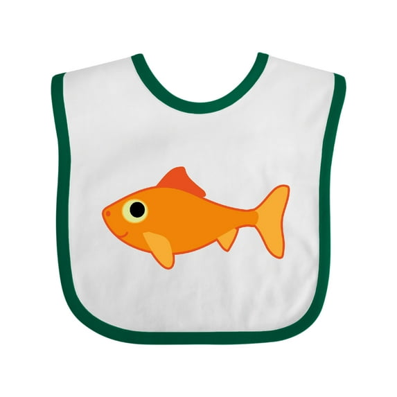 Inktastic Pet Goldfish Boys or Girls Baby Bib