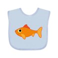 thumbnail image 1 of Inktastic Pet Goldfish Boys or Girls Baby Bib, 1 of 4