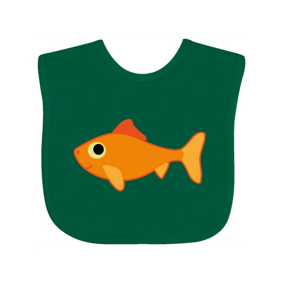 Inktastic Pet Goldfish Boys or Girls Baby Bib