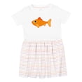 thumbnail image 1 of Inktastic Pet Goldfish Girls Toddler Dress, 1 of 5