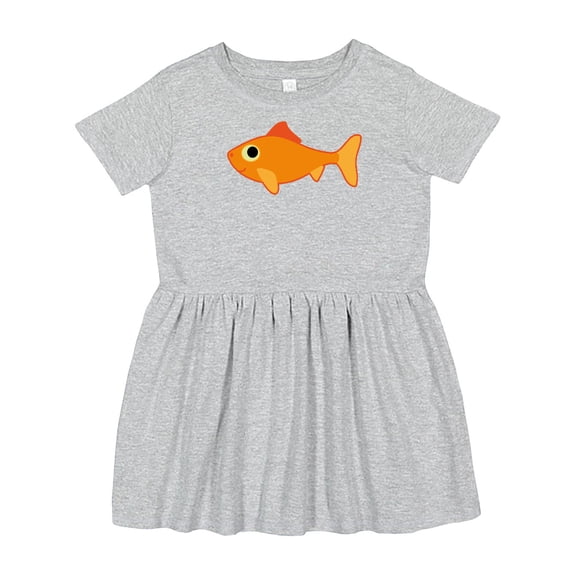 Inktastic Pet Goldfish Girls Toddler Dress