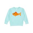 thumbnail image 1 of Inktastic Pet Goldfish Toddler Sweatshirt, 1 of 4
