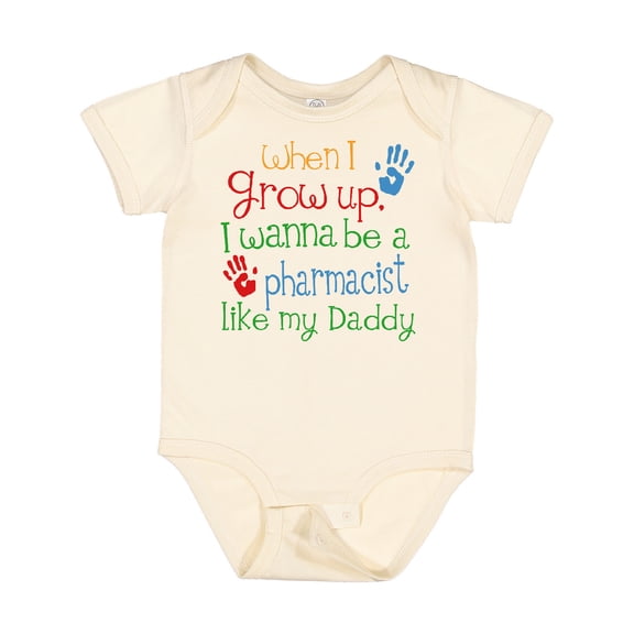 Inktastic Pharmacist Like Daddy Boys or Girls Baby Bodysuit