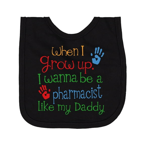 Inktastic Pharmacist Like Daddy Newborn Bib