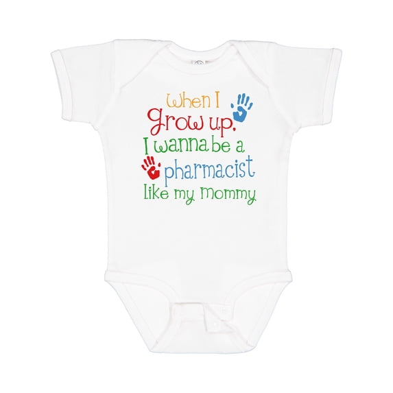 Inktastic Pharmacist Like Mommy Boys or Girls Baby Bodysuit