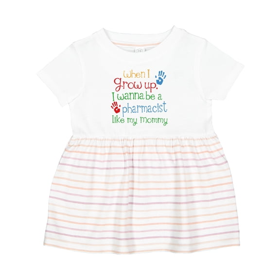 Inktastic Pharmacist Like Mommy Girls Baby Dress
