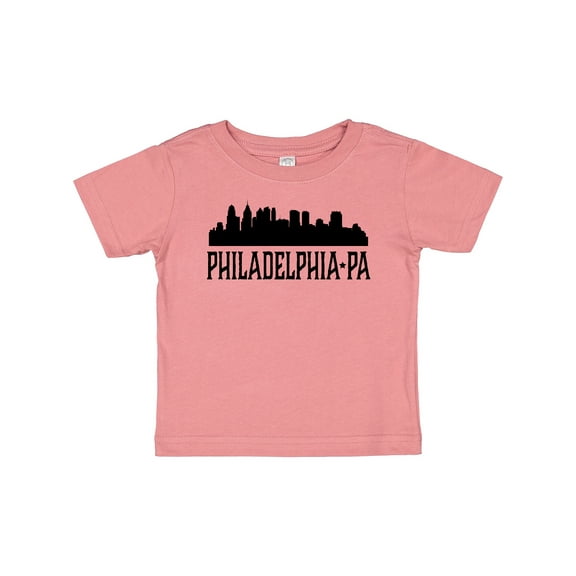 Inktastic Philadelphia Pennsylvania City Skyline Boys or Girls Baby T-Shirt