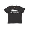 thumbnail image 1 of Inktastic Philadelphia Pennsylvania Skyline PA Cities Youth T-Shirt, 1 of 5