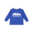thumbnail image 1 of Inktastic Philadelphia Pennsylvania Skyline Pa Cities Boys or Girls Long Sleeve Toddler T-Shirt, 1 of 5
