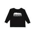 thumbnail image 1 of Inktastic Philadelphia Pennsylvania Skyline Pa Cities Boys or Girls Long Sleeve Toddler T-Shirt, 1 of 5