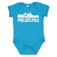 thumbnail image 1 of Inktastic Philadelphia Skyline Grunge Boys or Girls Baby Bodysuit, 1 of 5
