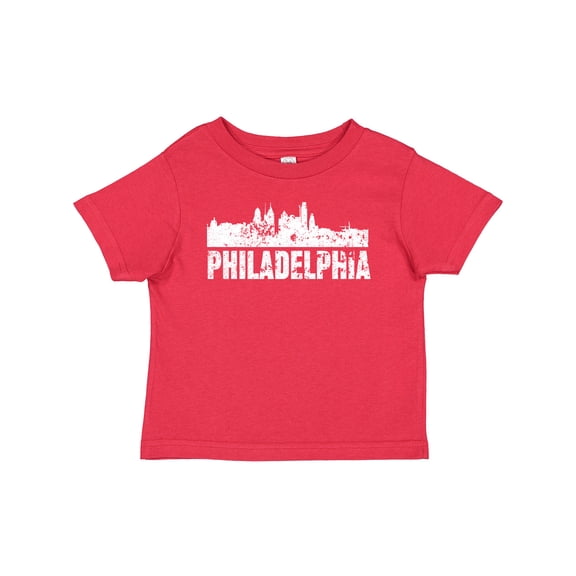 Inktastic Philadelphia Skyline Grunge Boys or Girls Baby T-Shirt