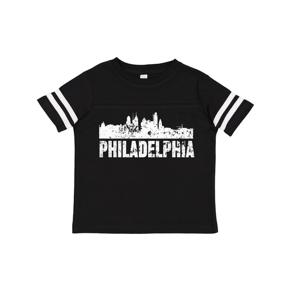 Inktastic Philadelphia Skyline Grunge Boys or Girls Toddler T-Shirt