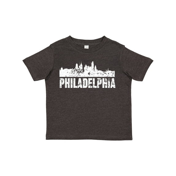 Inktastic Philadelphia Skyline Grunge Boys or Girls Toddler T-Shirt