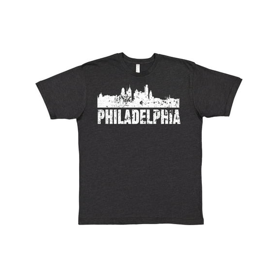 Inktastic Philadelphia Skyline Grunge T-Shirt
