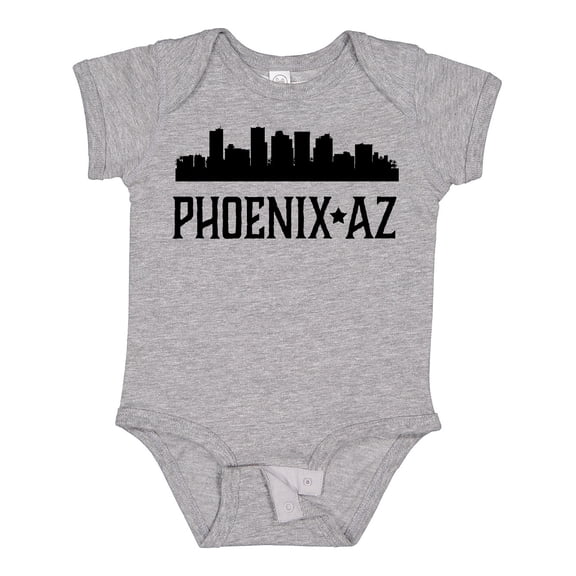 Inktastic Phoenix Arizona City Skyline Boys or Girls Baby Bodysuit