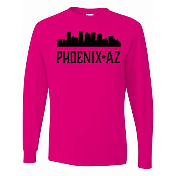 Inktastic Phoenix Arizona City Skyline Long Sleeve T-Shirt