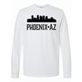 thumbnail image 1 of Inktastic Phoenix Arizona City Skyline Long Sleeve T-Shirt, 1 of 5
