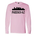 thumbnail image 1 of Inktastic Phoenix Arizona City Skyline Long Sleeve T-Shirt, 1 of 5