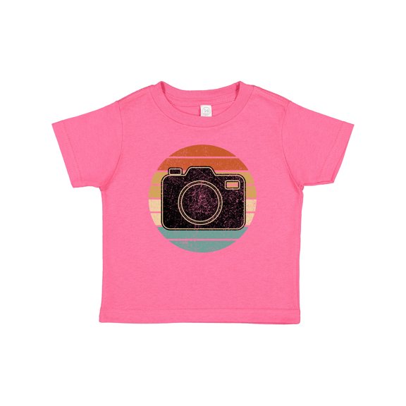 Inktastic Photographer Retro Sunset Camera Boys or Girls Baby T-Shirt