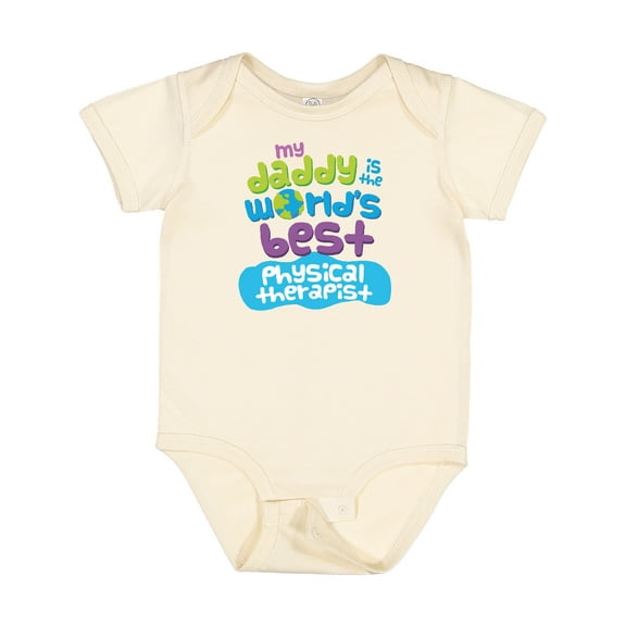 Inktastic Physical Therapist Daddy Boys or Girls Baby Bodysuit