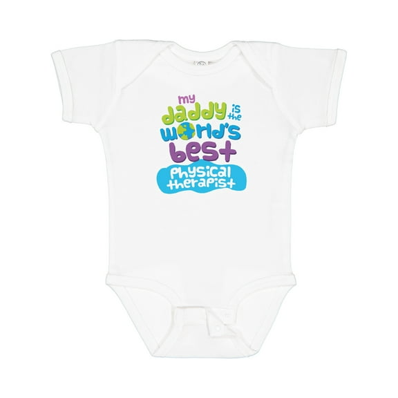 Inktastic Physical Therapist Daddy Boys or Girls Baby Bodysuit