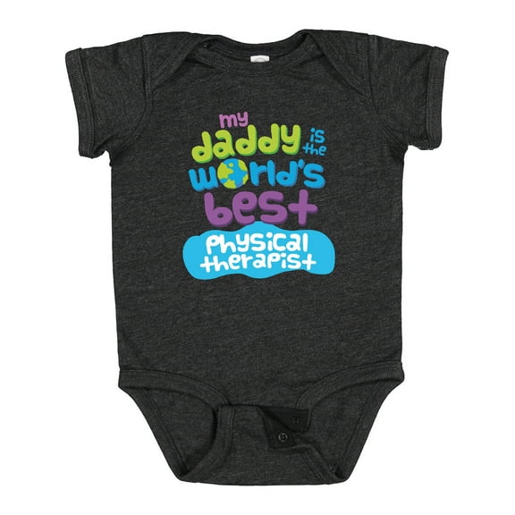 Inktastic Physical Therapist Daddy Boys or Girls Baby Bodysuit