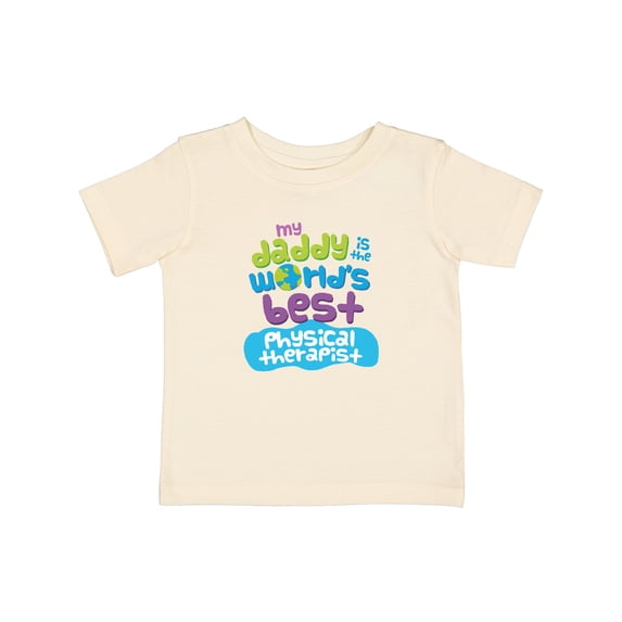 Inktastic Physical Therapist Daddy Boys or Girls Baby T-Shirt