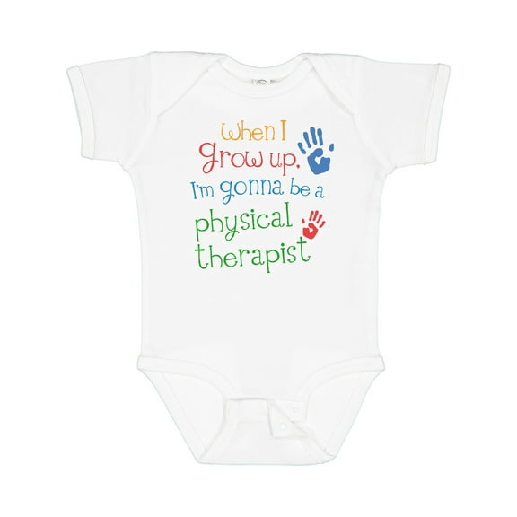 Inktastic Physical Therapist Future Boys or Girls Baby Bodysuit