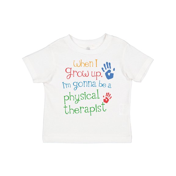 Inktastic Physical Therapist Future Boys or Girls Toddler T-Shirt