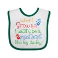 thumbnail image 1 of Inktastic Physical Therapist Like Daddy Boys or Girls Baby Bib, 1 of 4