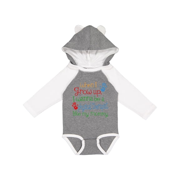 Inktastic Physical Therapist Like Mommy Boys or Girls Long Sleeve Baby Bodysuit