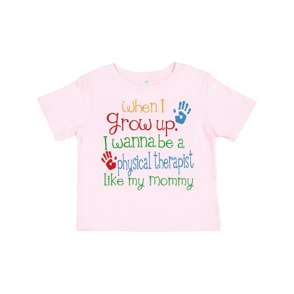 Inktastic Physical Therapist Like Mommy Boys or Girls Toddler T-Shirt