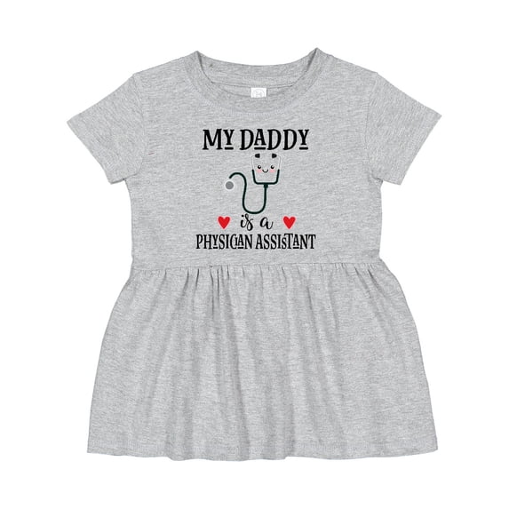 Inktastic Physician Assistant Daddy Baby Girls Baby Dress