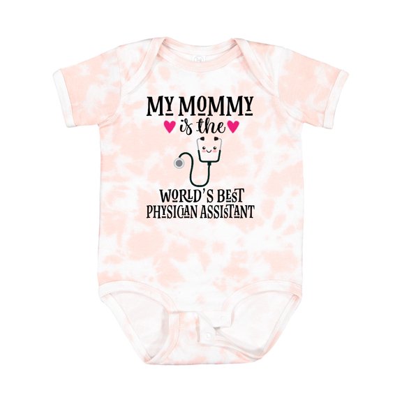 Inktastic Physician Assistant Mommy Girls Baby Bodysuit