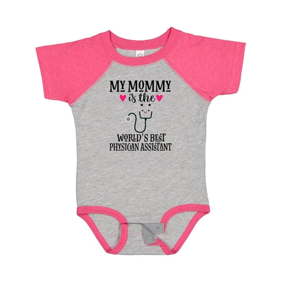 Inktastic Physician Assistant Mommy Girls Baby Bodysuit