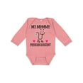 thumbnail image 1 of Inktastic Physician Assistant Pa Mom Baby Girls Long Sleeve Baby Bodysuit, 1 of 5