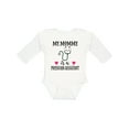 thumbnail image 1 of Inktastic Physician Assistant Pa Mom Baby Girls Long Sleeve Baby Bodysuit, 1 of 5