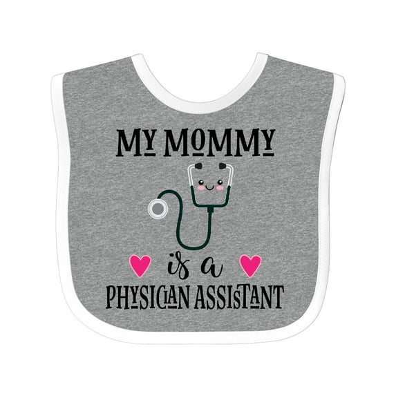 Inktastic Physician Assistant Pa Mom Baby Girls Baby Bib