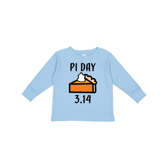 Inktastic Pi Day 3.14 Boys or Girls Long Sleeve Toddler T-Shirt
