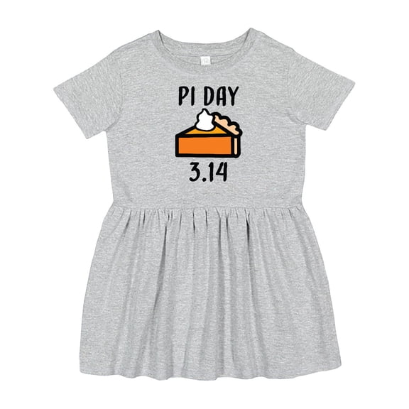 Inktastic Pi Day 3.14 Girls Toddler Dress
