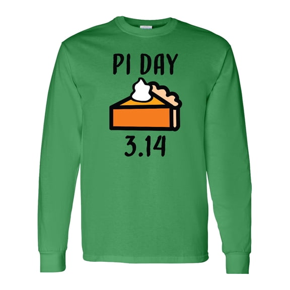 Inktastic Pi Day 3.14 Long Sleeve T-Shirt
