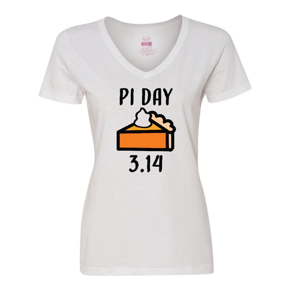 Inktastic Pi Day 3.14 Women's V-Neck T-Shirt