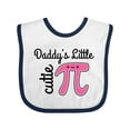 thumbnail image 1 of Inktastic Pi Day Baby Girl Cute Math Girls Baby Bib, 1 of 4