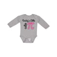 thumbnail image 1 of Inktastic Pi Day Baby Girl Cute Math Girls Long Sleeve Baby Bodysuit, 1 of 5