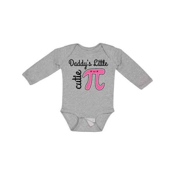 Inktastic Pi Day Baby Girl Cute Math Girls Long Sleeve Baby Bodysuit