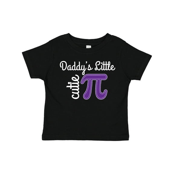 Inktastic Pi Day Daddys Little Cutie Pi Girls Toddler T-Shirt